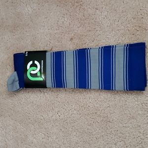 Pro Compression S/M Blue and gray stripe (Ravenclaw) socks